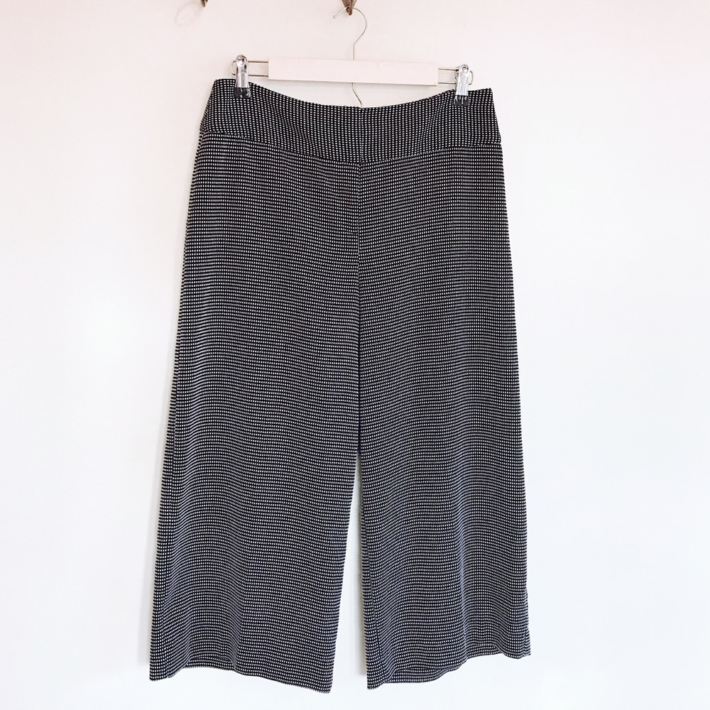 Alfani Culotte Wide Leg Ankle Cropped Dress Pants